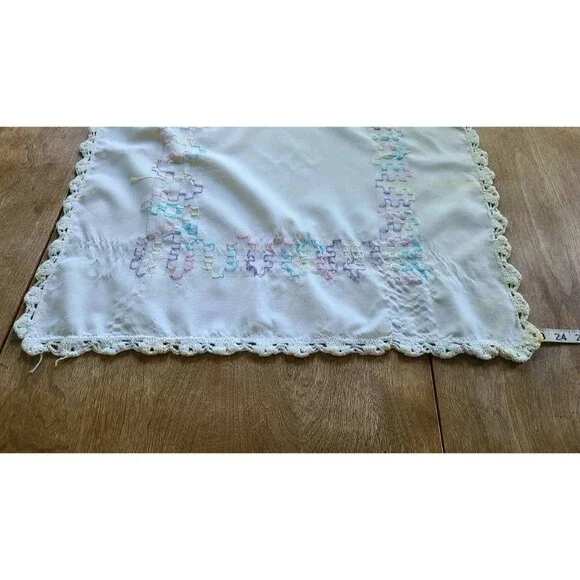 Embroidered Table Topper - Picture 7 of 10